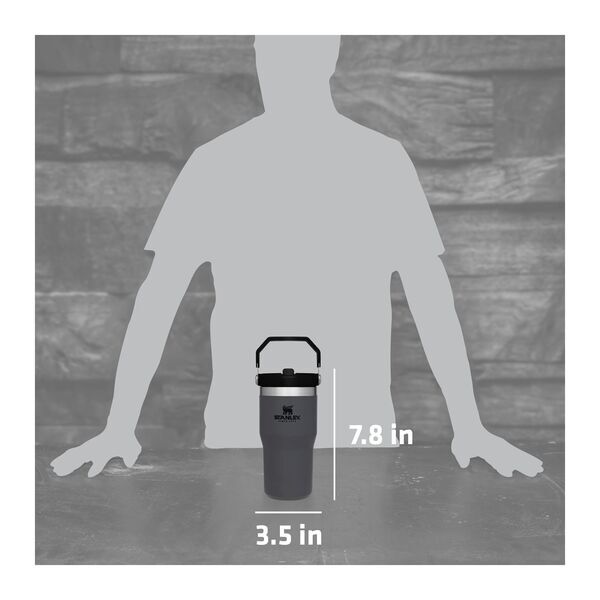 Stanley® IceFlow™ Flip Straw Vacuum Insulated Tumbler, 20oz.