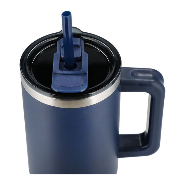 Pinnacle Vacuum Insulated Eco-Friendly Travel Tumbler w/ Straw, 40oz.