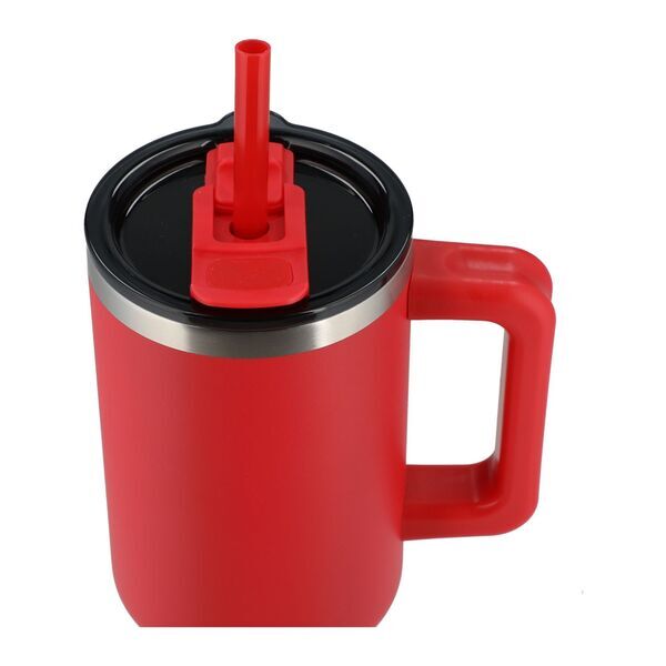 Pinnacle Vacuum Insulated Eco-Friendly Travel Tumbler w/ Straw, 40oz.