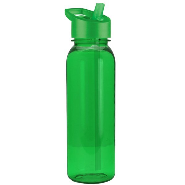 Outdoorsman Bottle w/ Flip Straw Lid, 24oz.