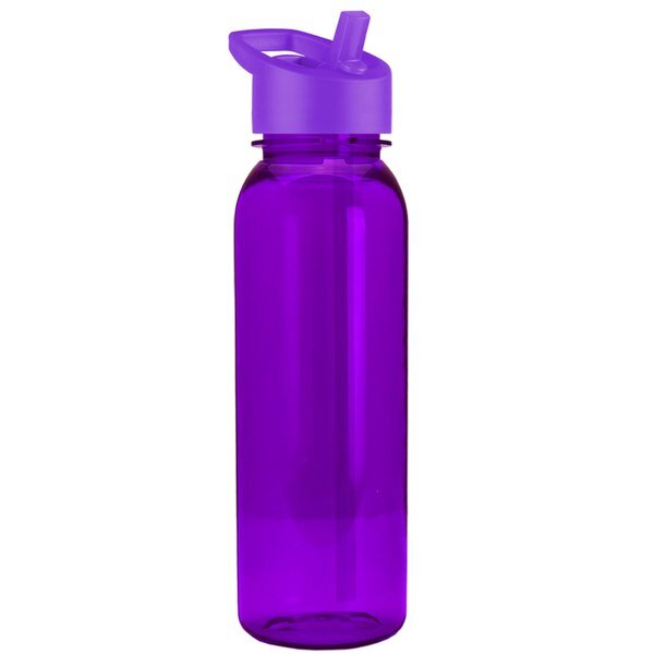 Outdoorsman Bottle w/ Flip Straw Lid, 24oz.