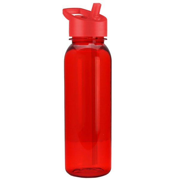 Outdoorsman Bottle w/ Flip Straw Lid, 24oz.