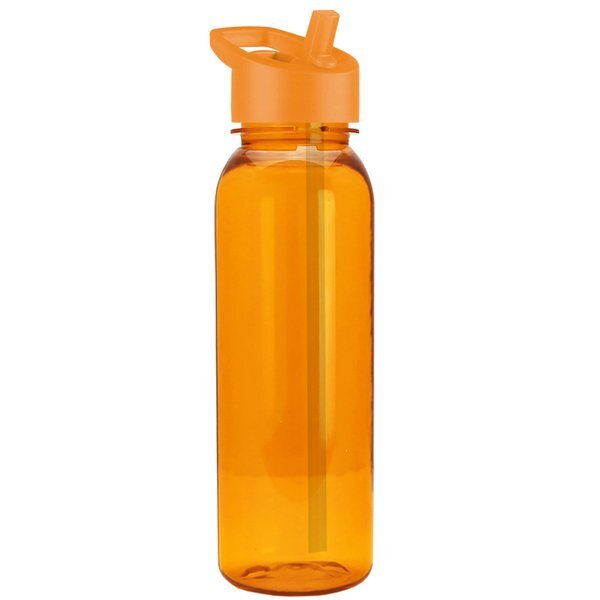 Outdoorsman Bottle w/ Flip Straw Lid, 24oz.