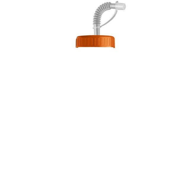 Lifeguard PETE Bottle w/ Straw Lid and Caddy, 24oz.