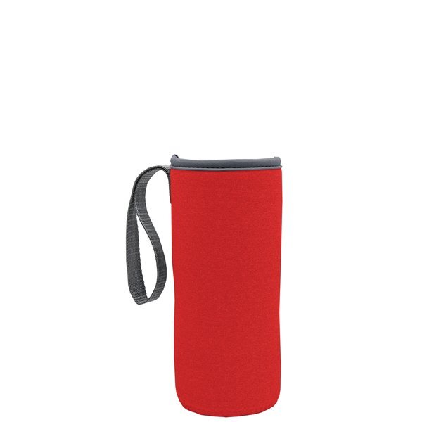 Lifeguard PETE Bottle w/ Straw Lid and Caddy, 24oz.