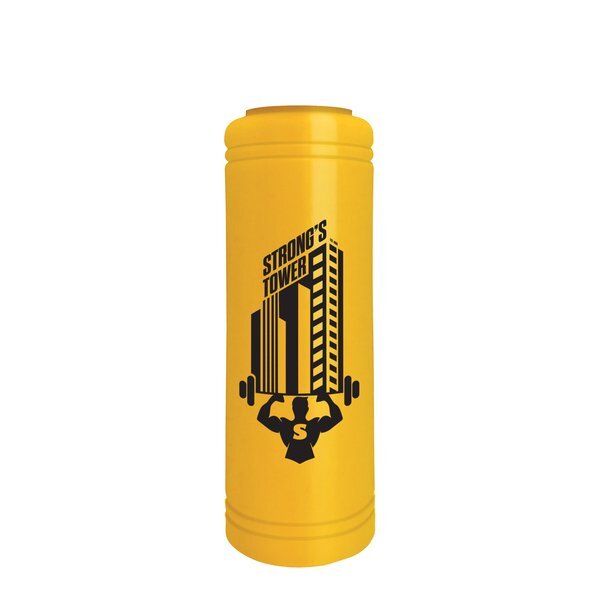 Slim Line Water Bottle w/ Push-Pull Lid, 25oz.