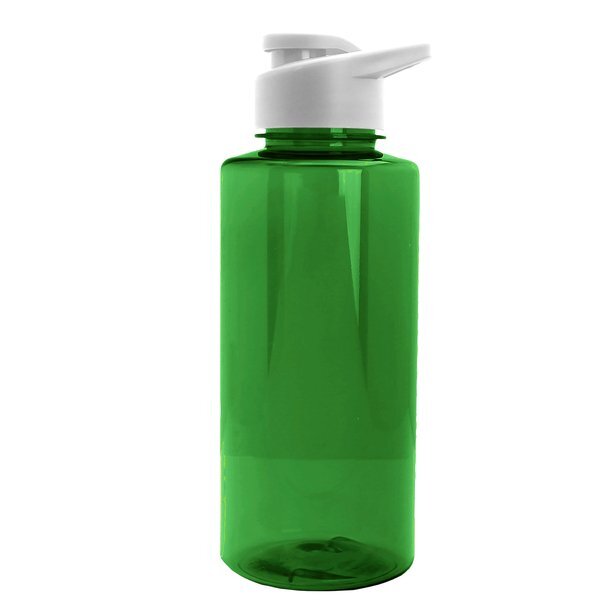 Mountaineer Bottle w/ Drink Thru Lid, 36oz.