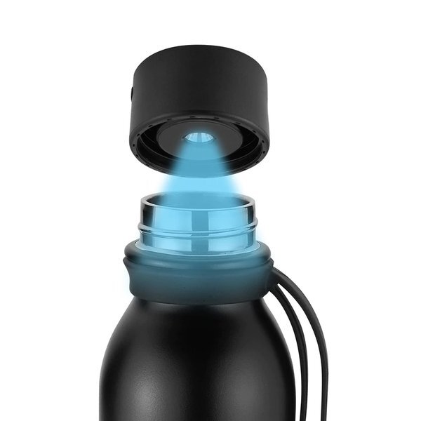 Bolt bottle with UV light, 20oz.