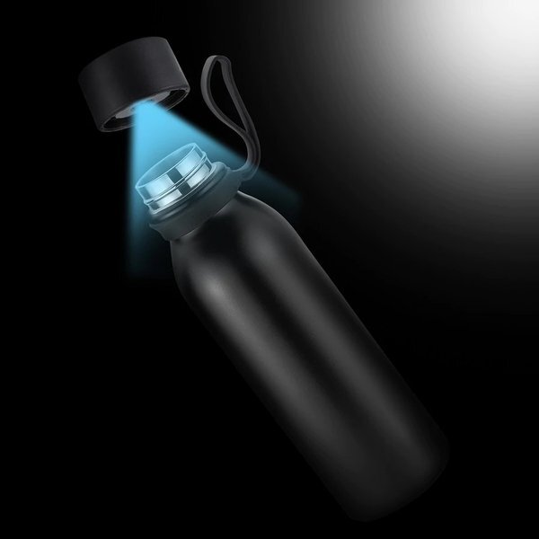 Bolt bottle with UV light, 20oz.