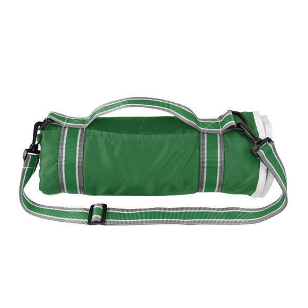 Riverside Roll-Up Fleece Blanket w/ Carrying Handle, 48" x 57"