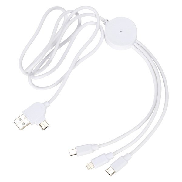 Bamboo 3-in-1 39" Charging Cable