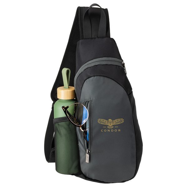 AeroLOFT™ Crossbody Polyester Sling Backpack