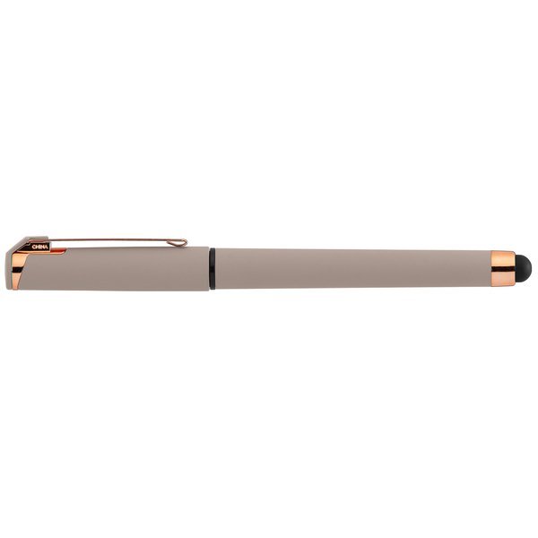 Islander Softy Rose Gold Designer Gel Pen w/ Stylus, Full Color