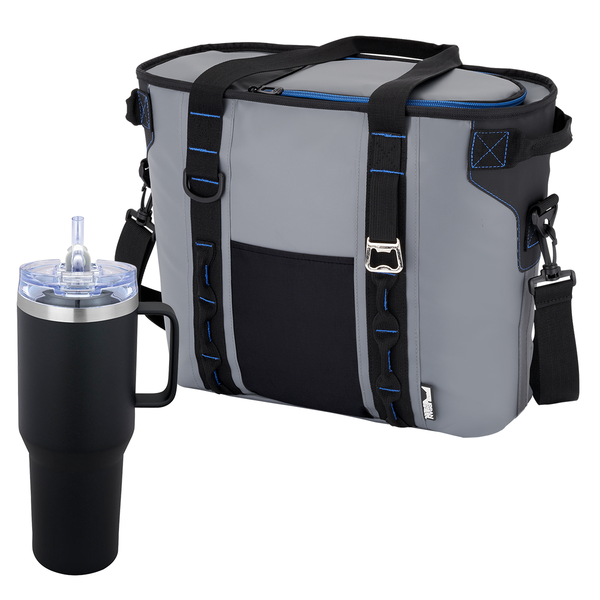 Urban Peak® 24 Can Hinge Cooler & Vacuum Insulated Mug Gift Set