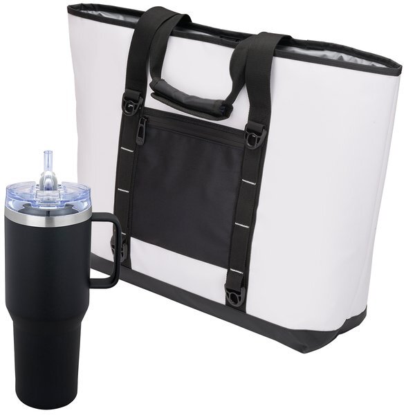 Urban Peak® Padded Tote Bag & Vacuum Insulated Mug Gift Set