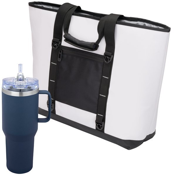 Urban Peak® Padded Tote Bag & Vacuum Insulated Mug Gift Set