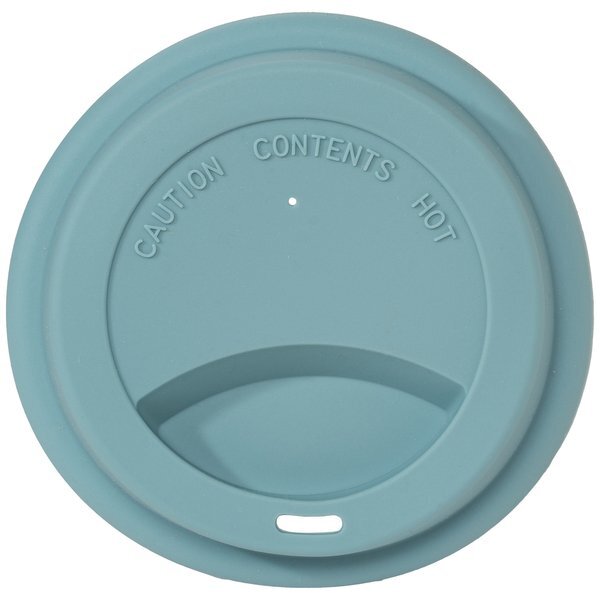 Equator Double Wall Ceramic Tumbler with Silicone Lid, 9oz.