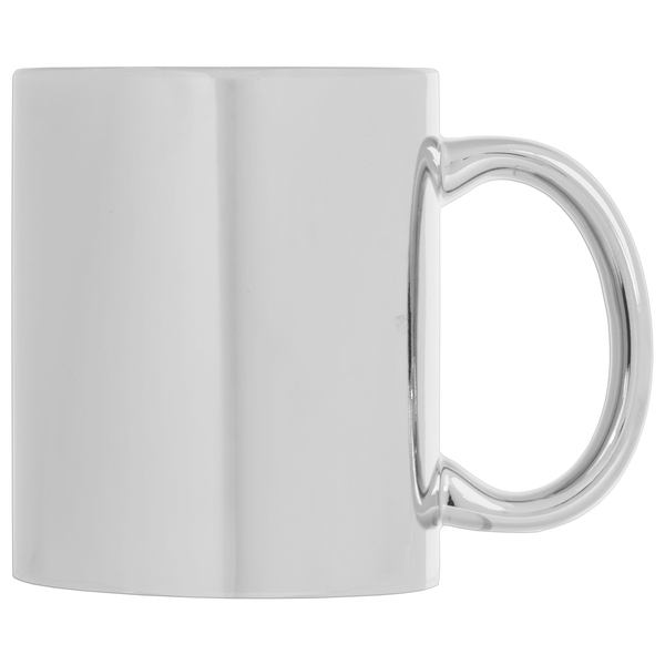 Deco Metallic Ceramic Mug, 11oz.