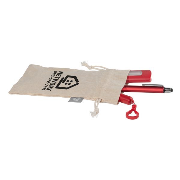 Small Gift Bag Recycled Cotton Blend, 4oz.