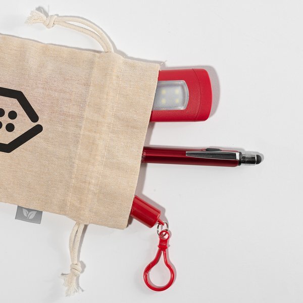 Small Gift Bag Recycled Cotton Blend, 4oz.