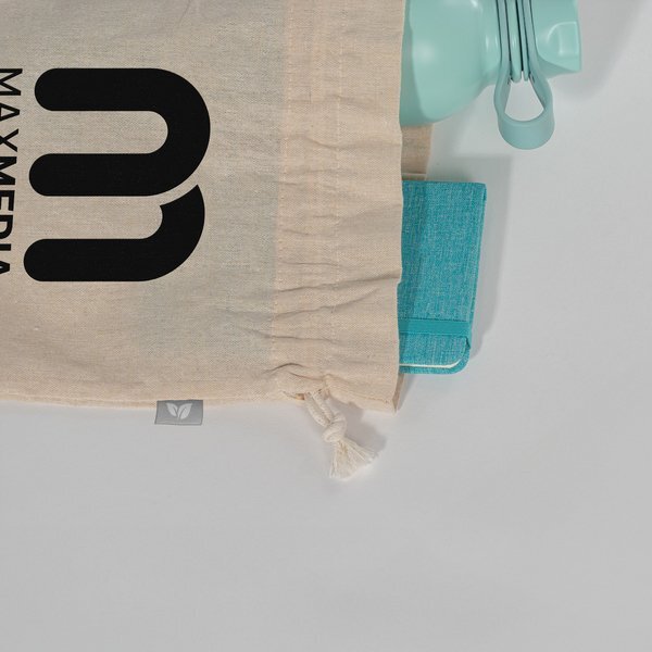 Medium Gift Bag Recycled Cotton Blend, 4oz.