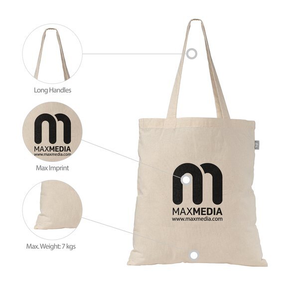 Organic Cotton Tote Bag, 5oz.