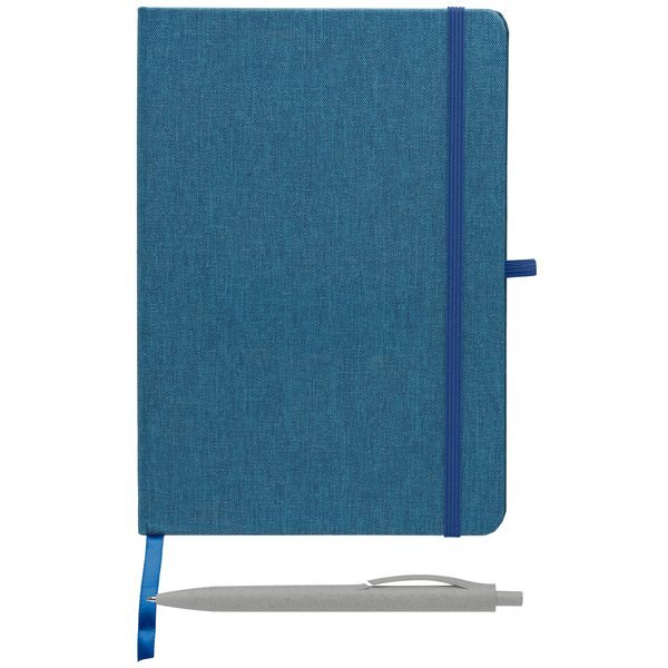 Melville RPET Notebook & Zen Pen Gift Set Full Color, 5.8" x 8.3"