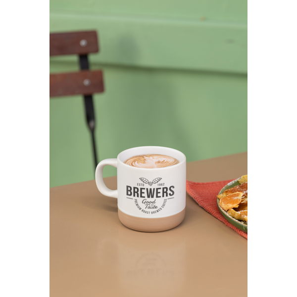 Terra Clay Base Ceramic Mug, 12oz.