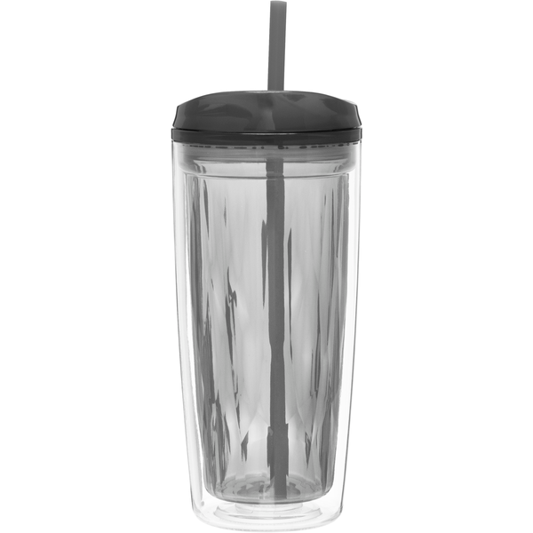 Geo Double Wall Acrylic Tumbler, 16 oz.