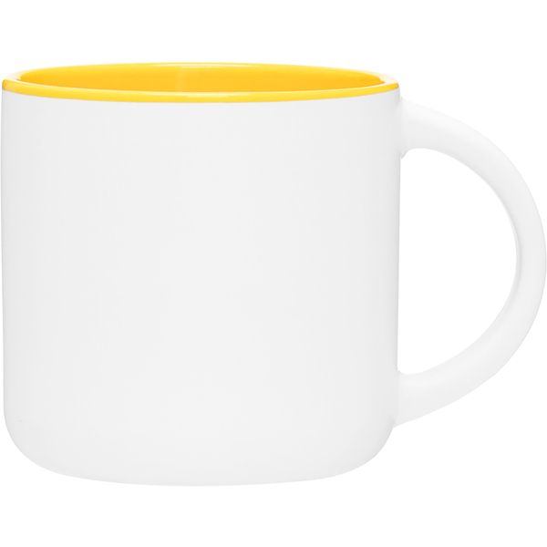 Minolo Ceramic Mug, 14oz. - White