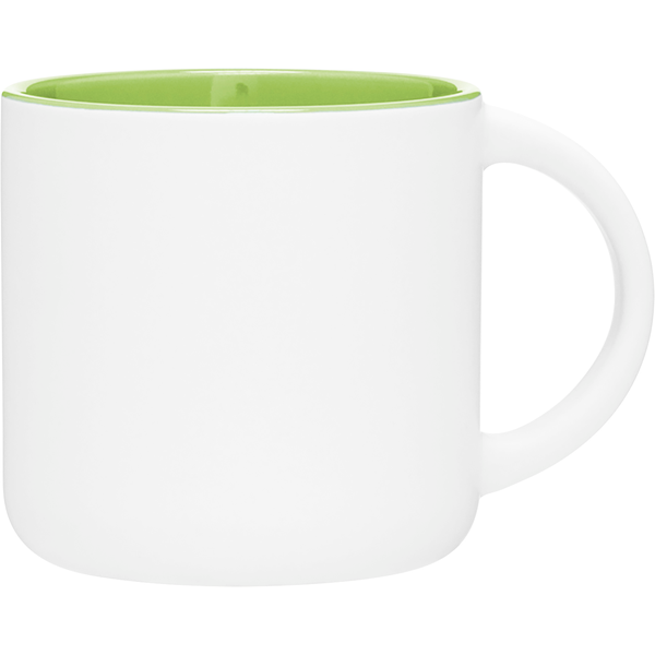 Minolo Ceramic Mug, 14oz. - White
