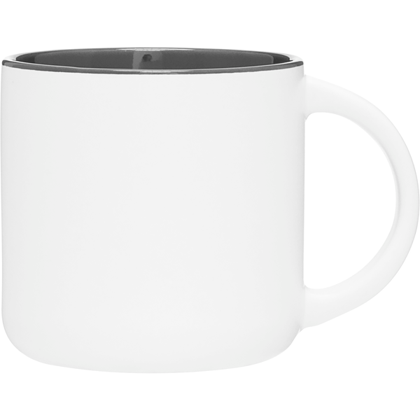 Minolo Ceramic Mug, 14oz. - White