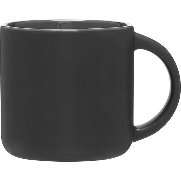 Minolo Ceramic Mug, 14oz. - Black