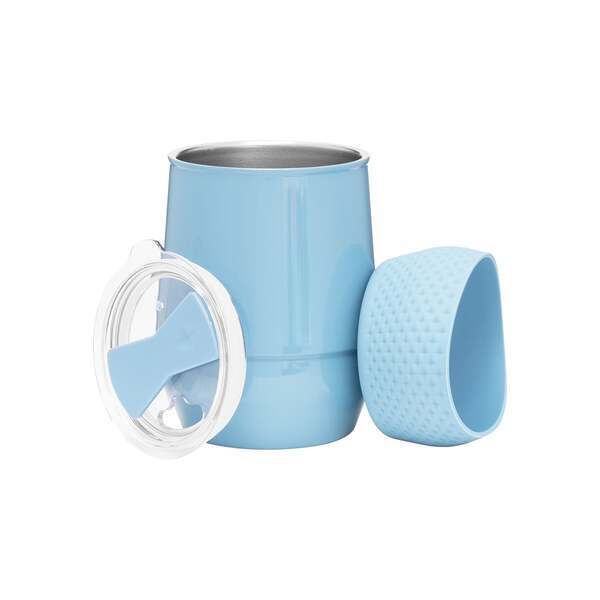 Eros Double Wall Stainless Steel Thermal Tumbler, 12oz.