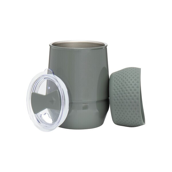 Eros Double Wall Stainless Steel Thermal Tumbler, 12oz.