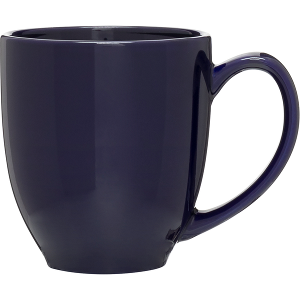 Glossy Bistro Mug, 15oz. - Dark Colors