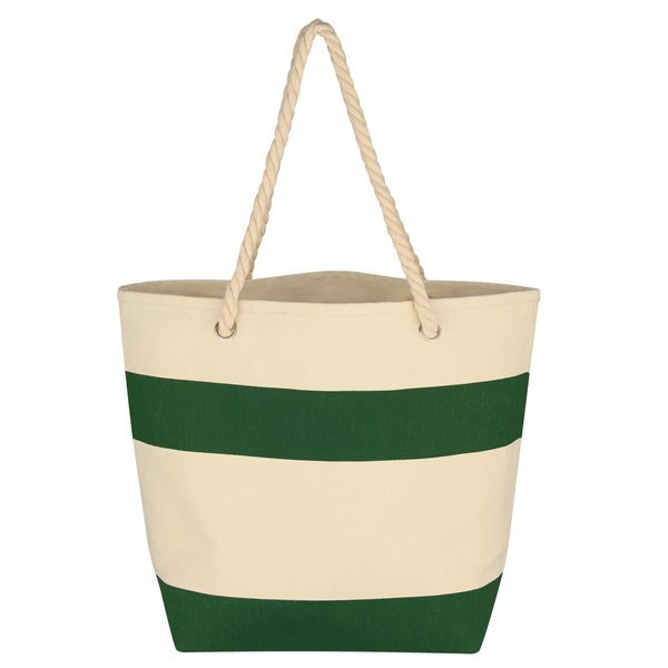 Cruising Canvas Tote with Rope Handles