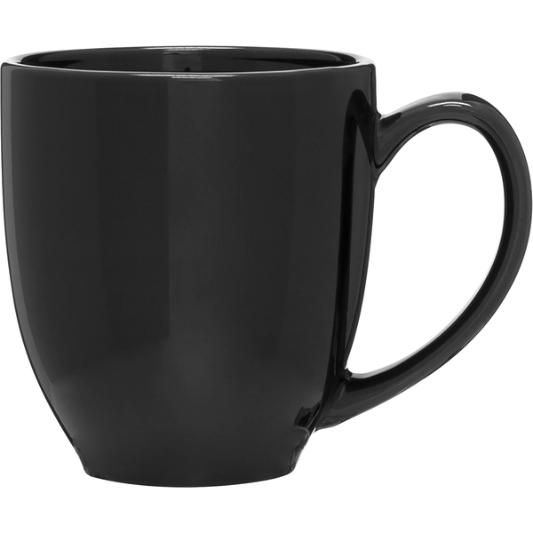 Glossy Bistro Mug, 15oz. - Dark Colors