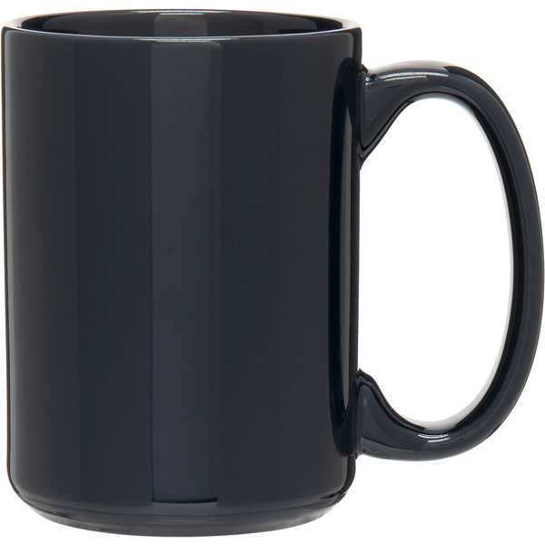 Glossy Grande Ceramic Mug, 15oz.