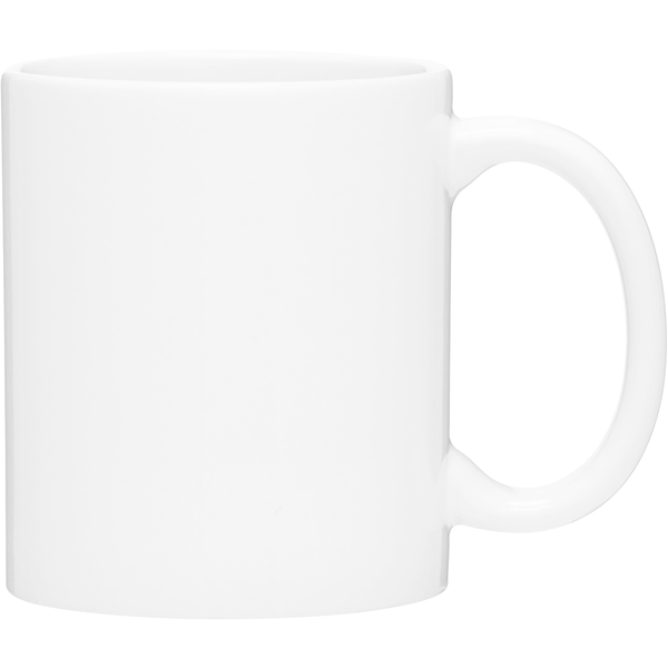 Classic C-Handle Mug, 11oz. - White
