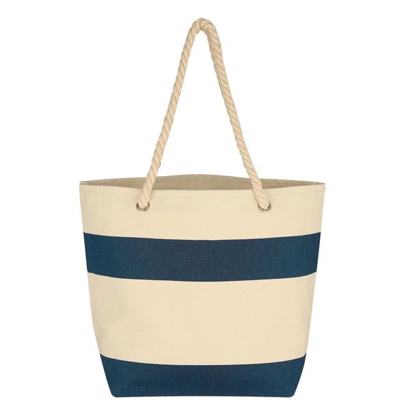 Cruising Canvas Tote with Rope Handles
