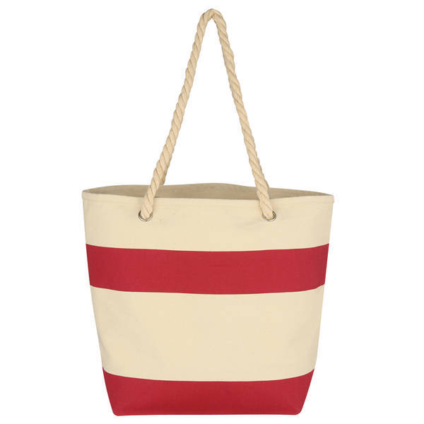 Cruising Canvas Tote with Rope Handles