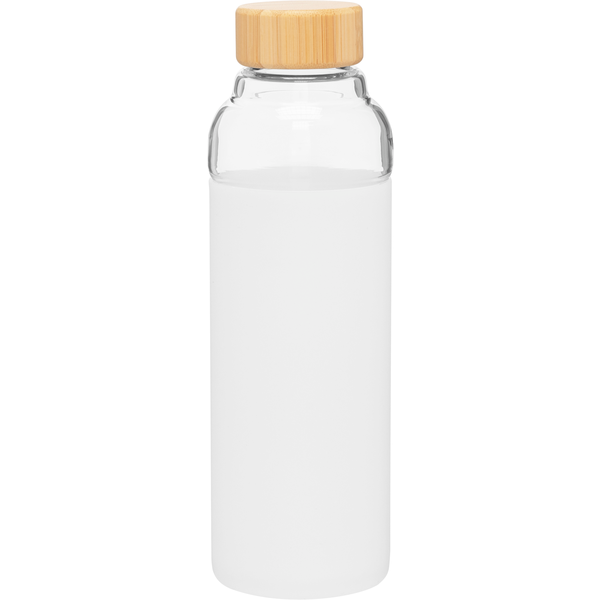h2go Bali Glass Bottle with Silicone Sleeve, 18 oz.
