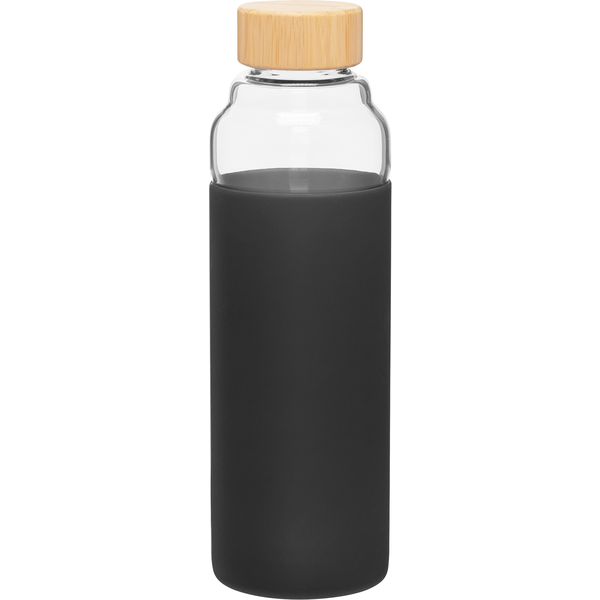 h2go Bali Glass Bottle with Silicone Sleeve, 18 oz.