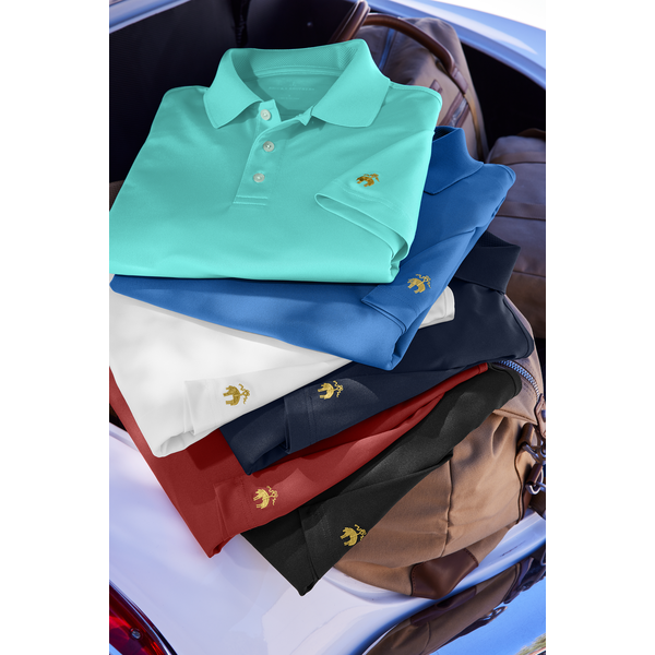 Brooks Brothers® Poly/Spandex Mesh Pique Performance Men's Polo
