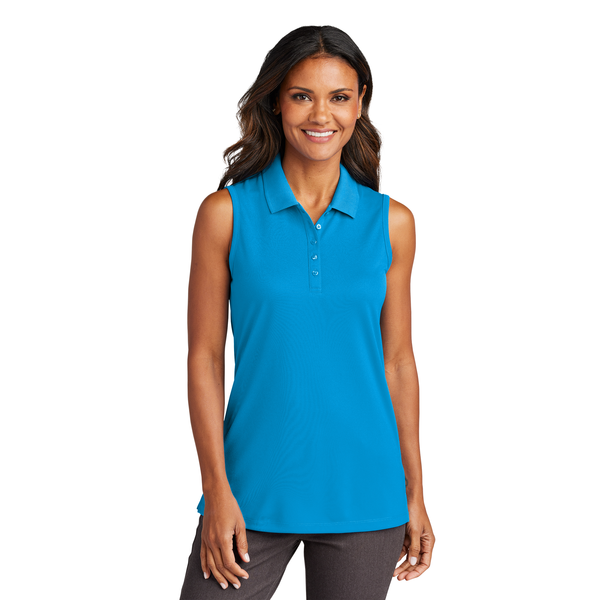 Port Authority® Dry Zone® UV Micro-Mesh Sleeveless Ladies' Polo