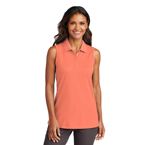 Port Authority® Dry Zone® UV Micro-Mesh Sleeveless Ladies' Polo