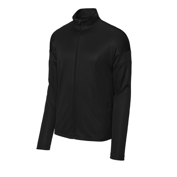 Sport-Tek® Travel Recycled Polyester Double Knit Full-Zip Men's Jacket