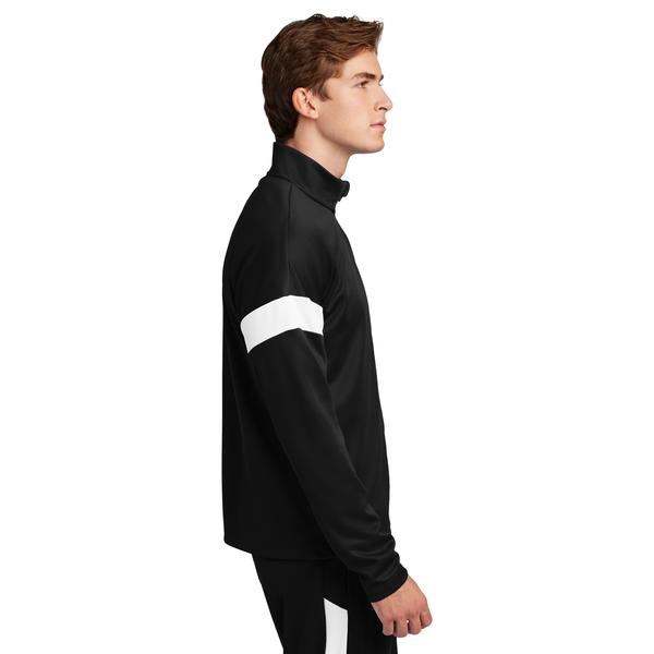 Sport-Tek® Travel Recycled Polyester Double Knit Full-Zip Men's Jacket