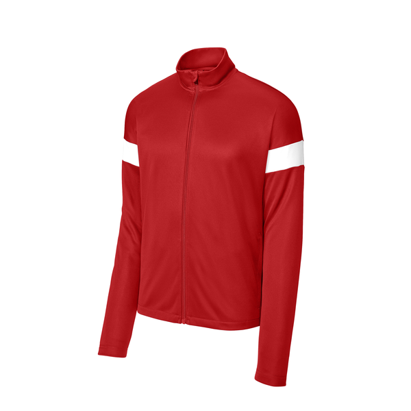 Sport-Tek® Travel Recycled Polyester Double Knit Full-Zip Men's Jacket